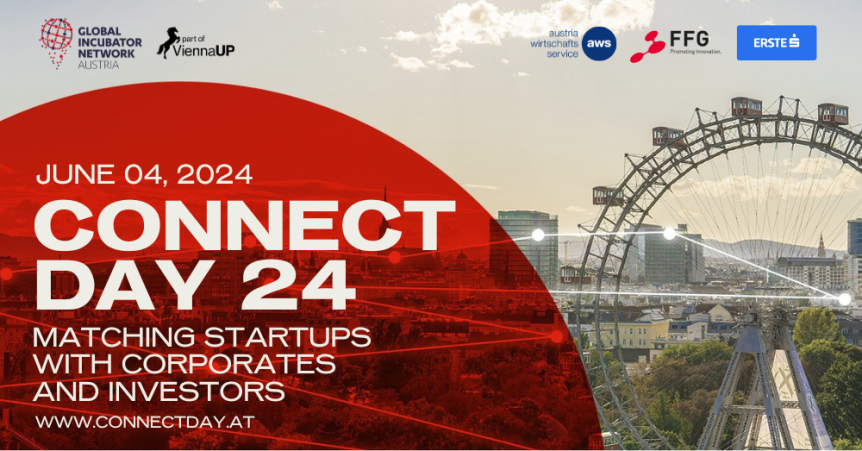Connect Day 2024: Prepojenie startupov a investorov (Viedeň, 4.6.2024)